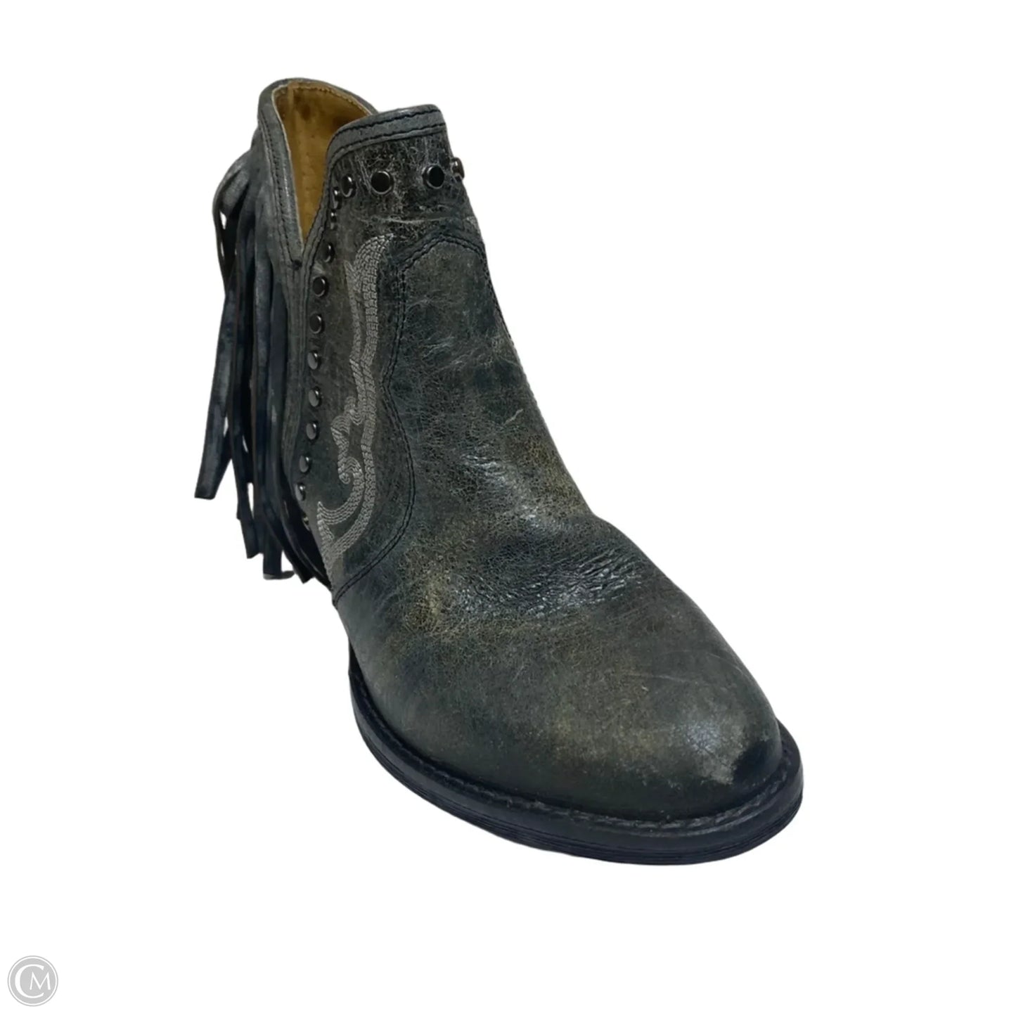 Boots Western By Sterling River In Grey, Size: 9.5