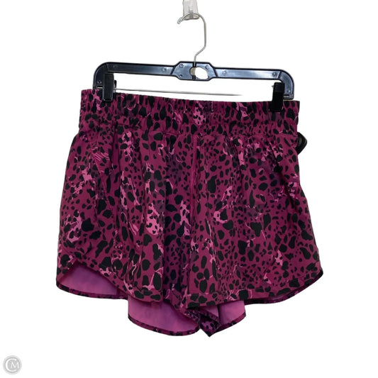 Athletic Shorts Designer By Lululemon In Purple, Size: L