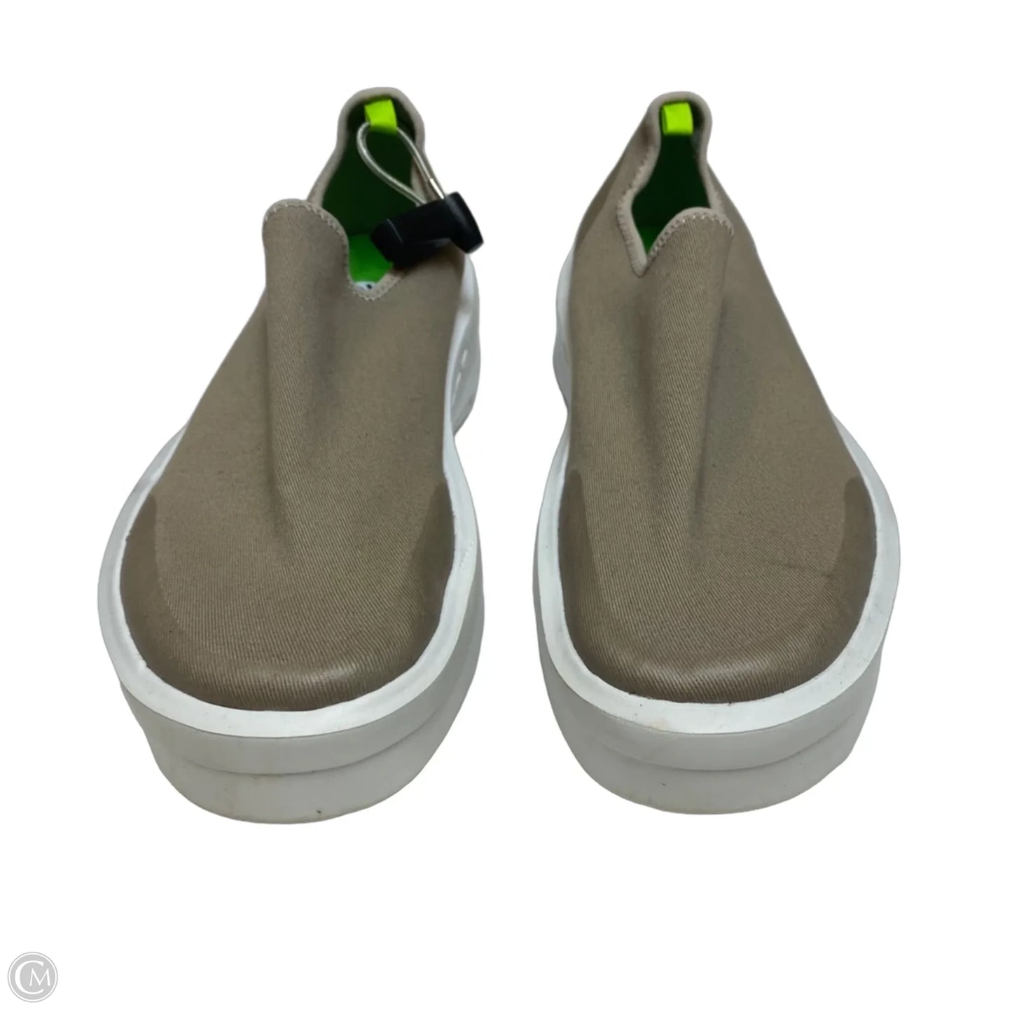 Shoes Sneakers By Oofos In Beige, Size: 10