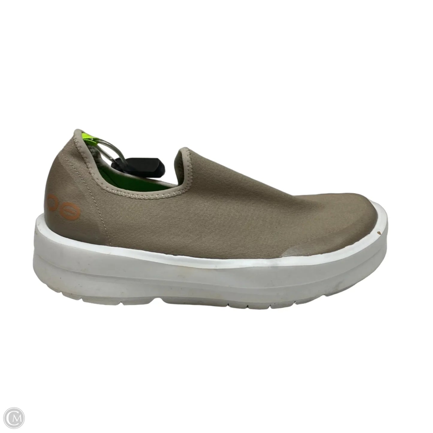 Shoes Sneakers By Oofos In Beige, Size: 10