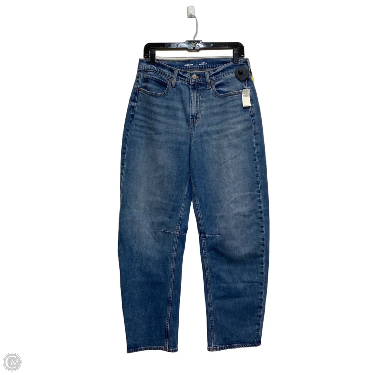 Jeans Straight By Old Navy In Blue Denim, Size: 8