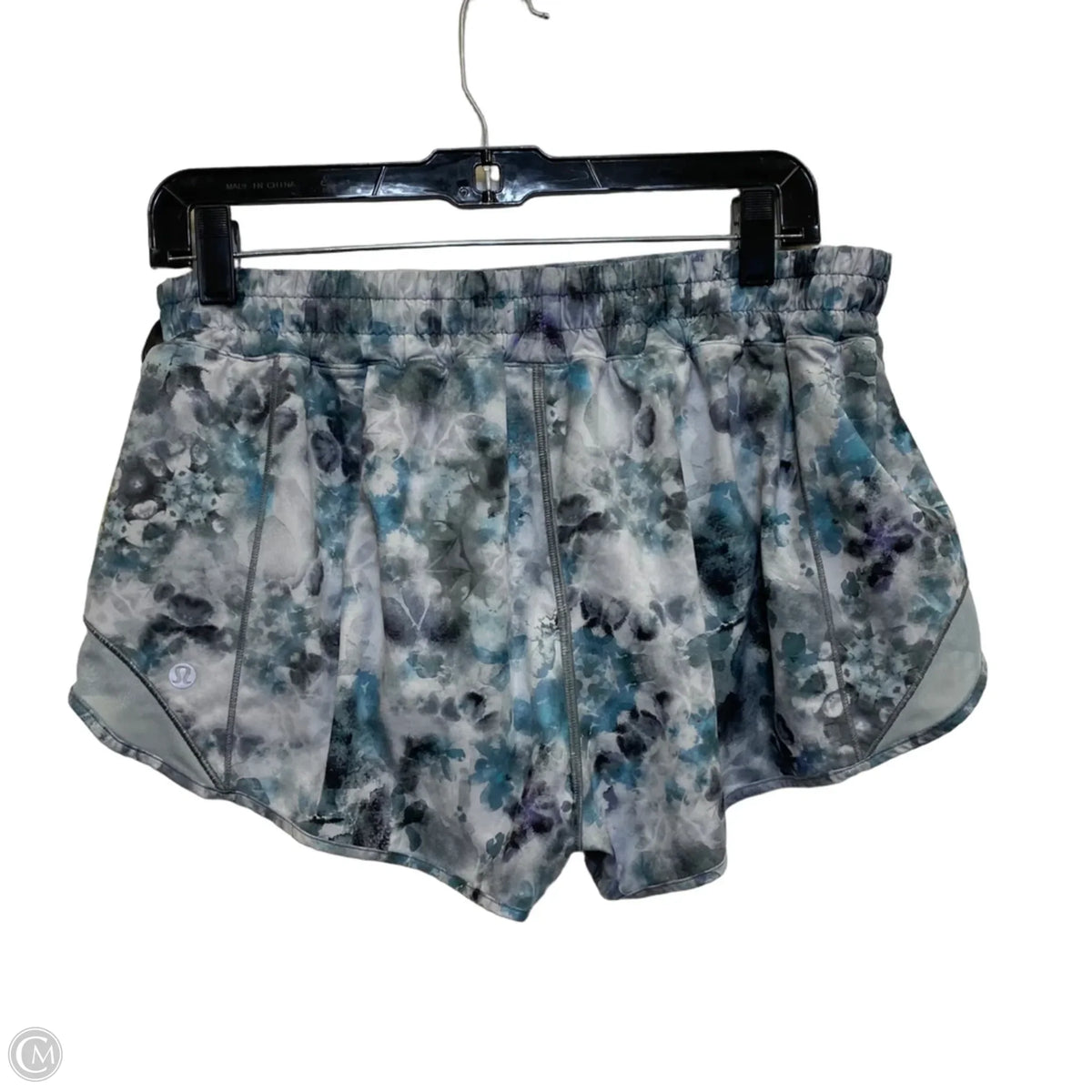 Athletic Shorts Designer By Lululemon In Grey, Size: 12