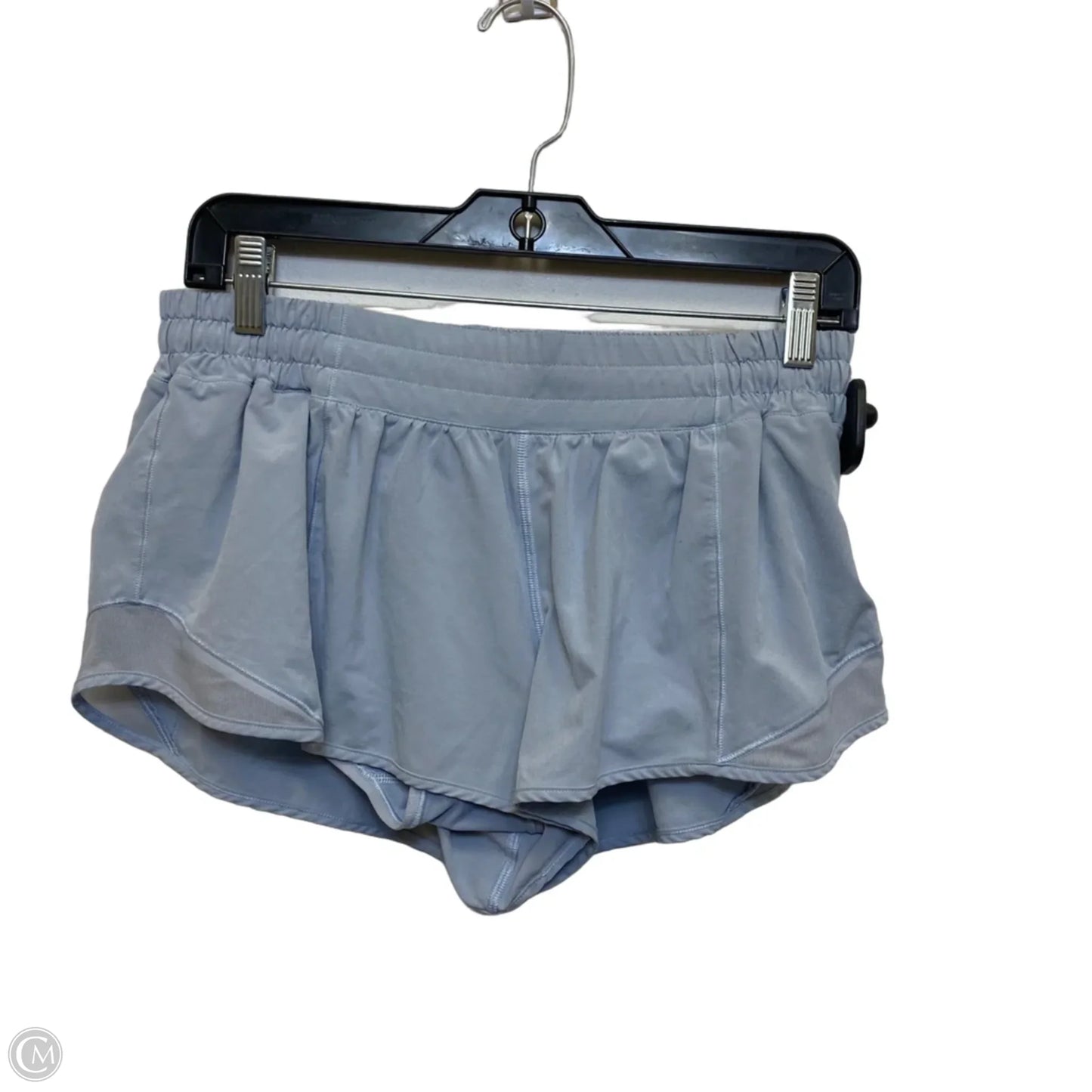 Athletic Shorts Designer By Lululemon In Grey, Size: M