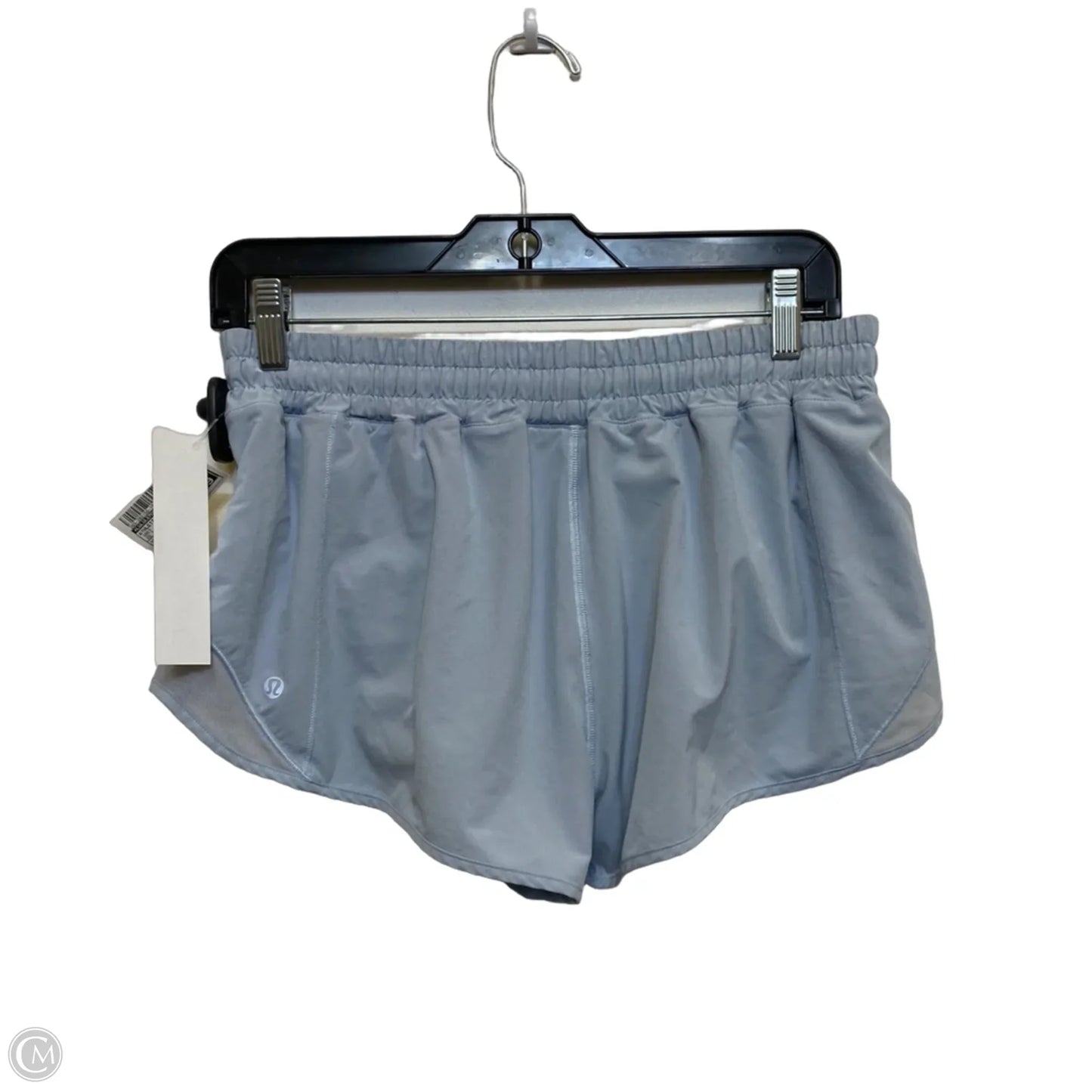 Athletic Shorts Designer By Lululemon In Grey, Size: M