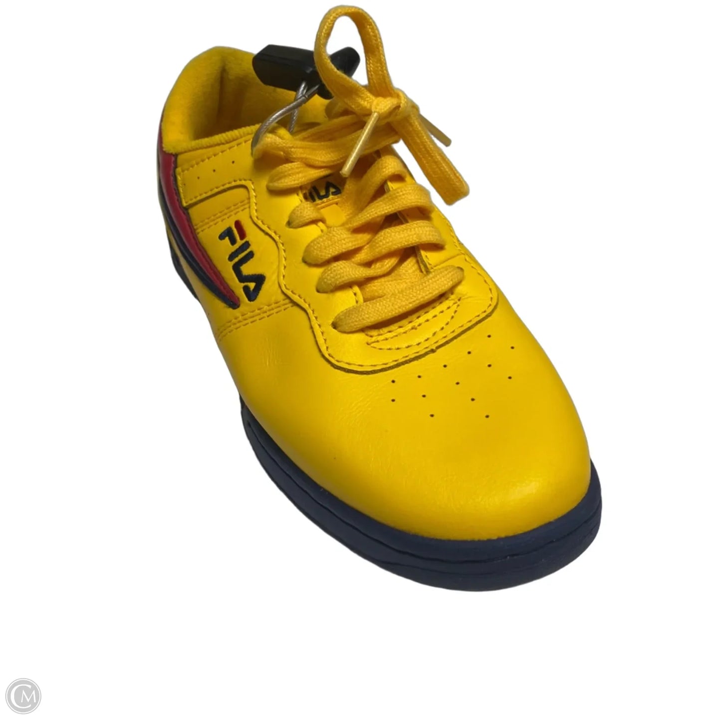 Shoes Sneakers By Fila In Yellow, Size: 9