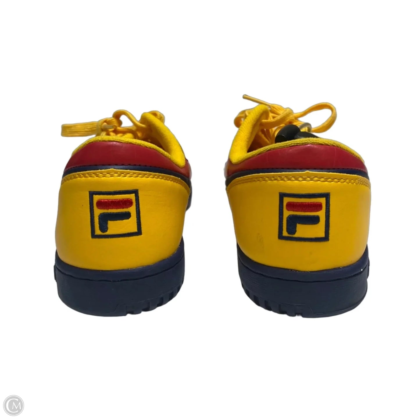 Shoes Sneakers By Fila In Yellow, Size: 9