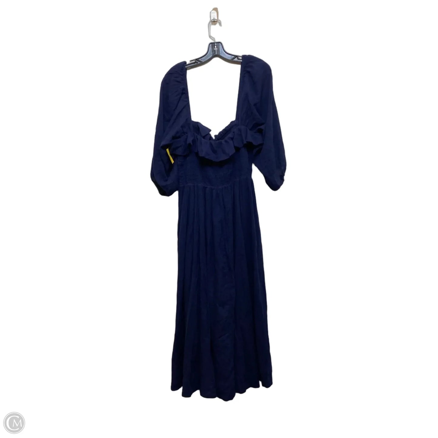 Dress Casual Maxi By Free People In Blue, Size: L