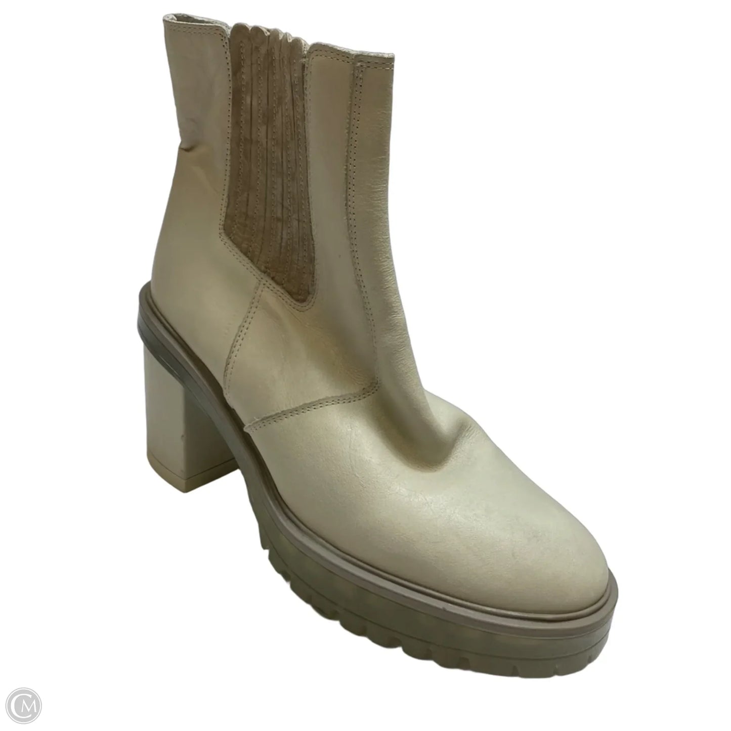 Boots Ankle Heels By Free People In Grey, Size: 9.5