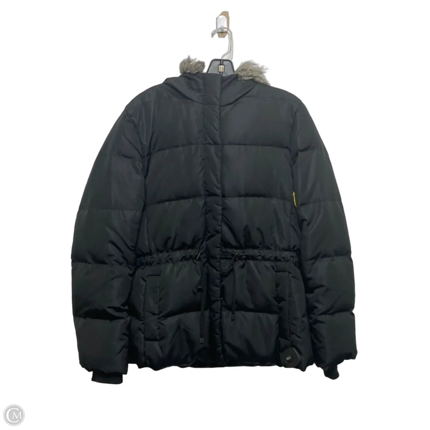 Jacket Puffer & Quilted By Banana Republic In Black, Size: L