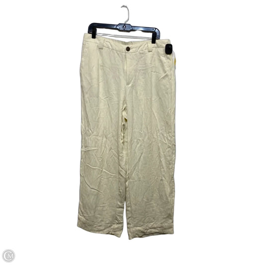 Pants Wide Leg By A New Day In Yellow, Size: 12