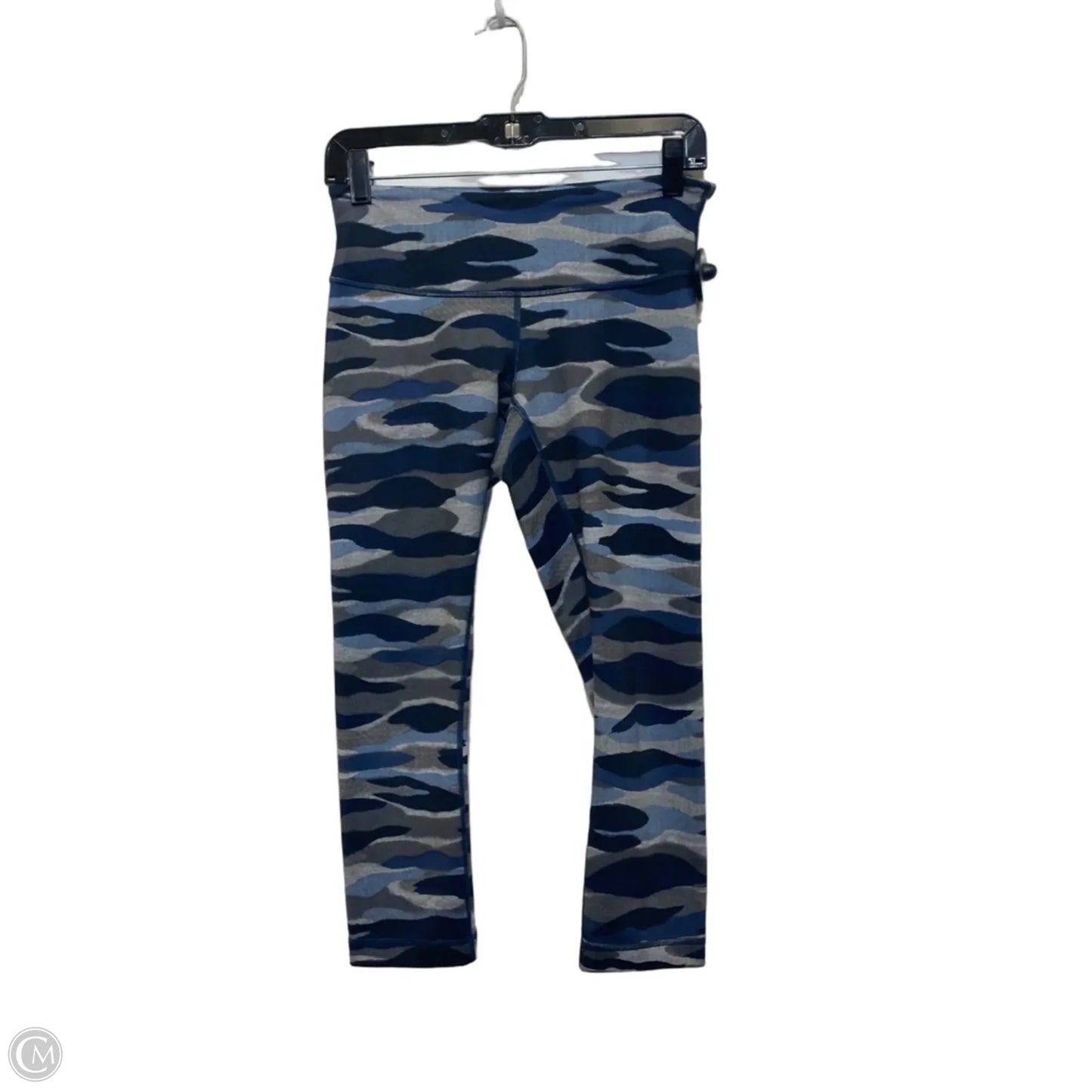 Athletic Leggings Designer By Lululemon In Blue, Size: 6