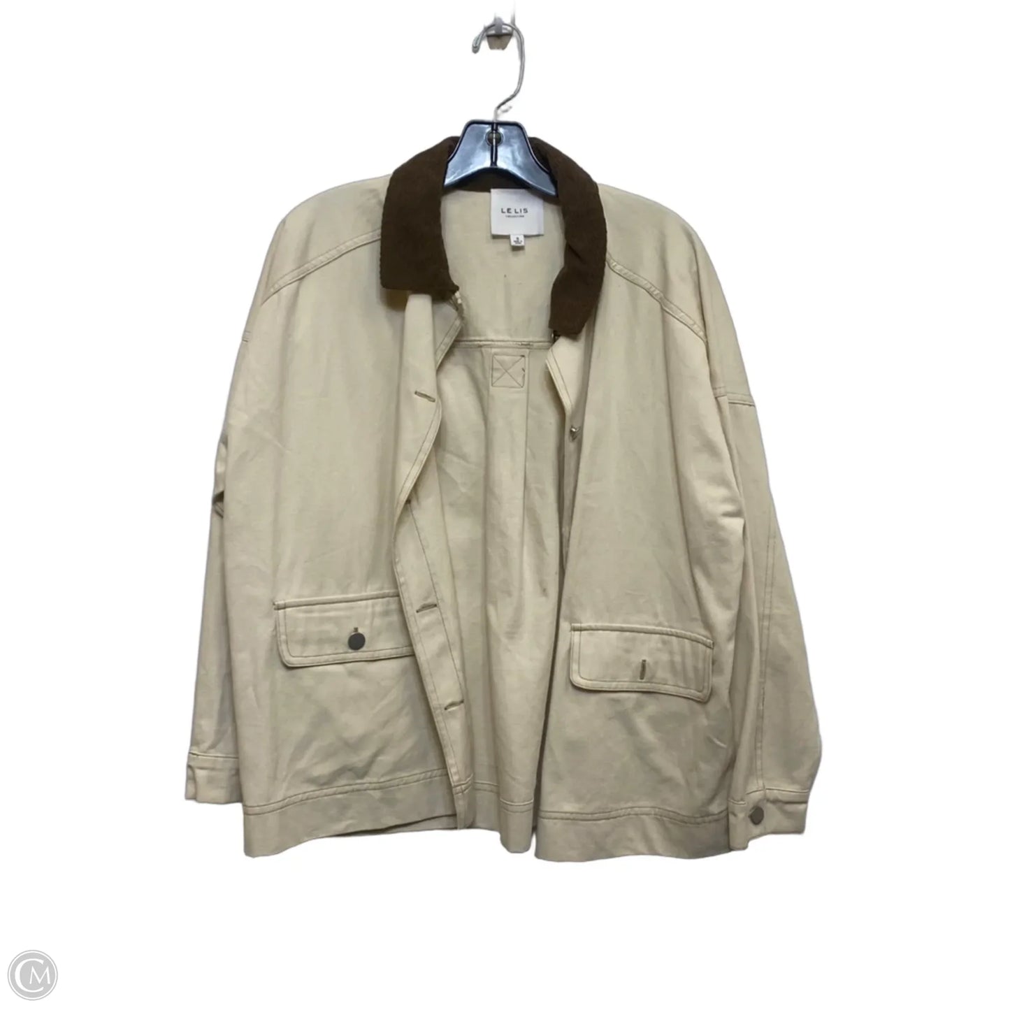 Jacket Other By Le Lis In Cream, Size: S