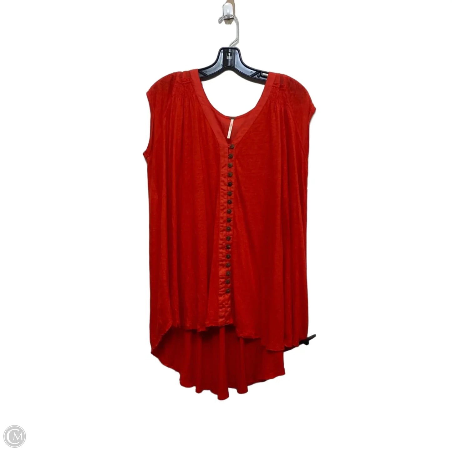 Top Sleeveless By Free People In Red, Size: S