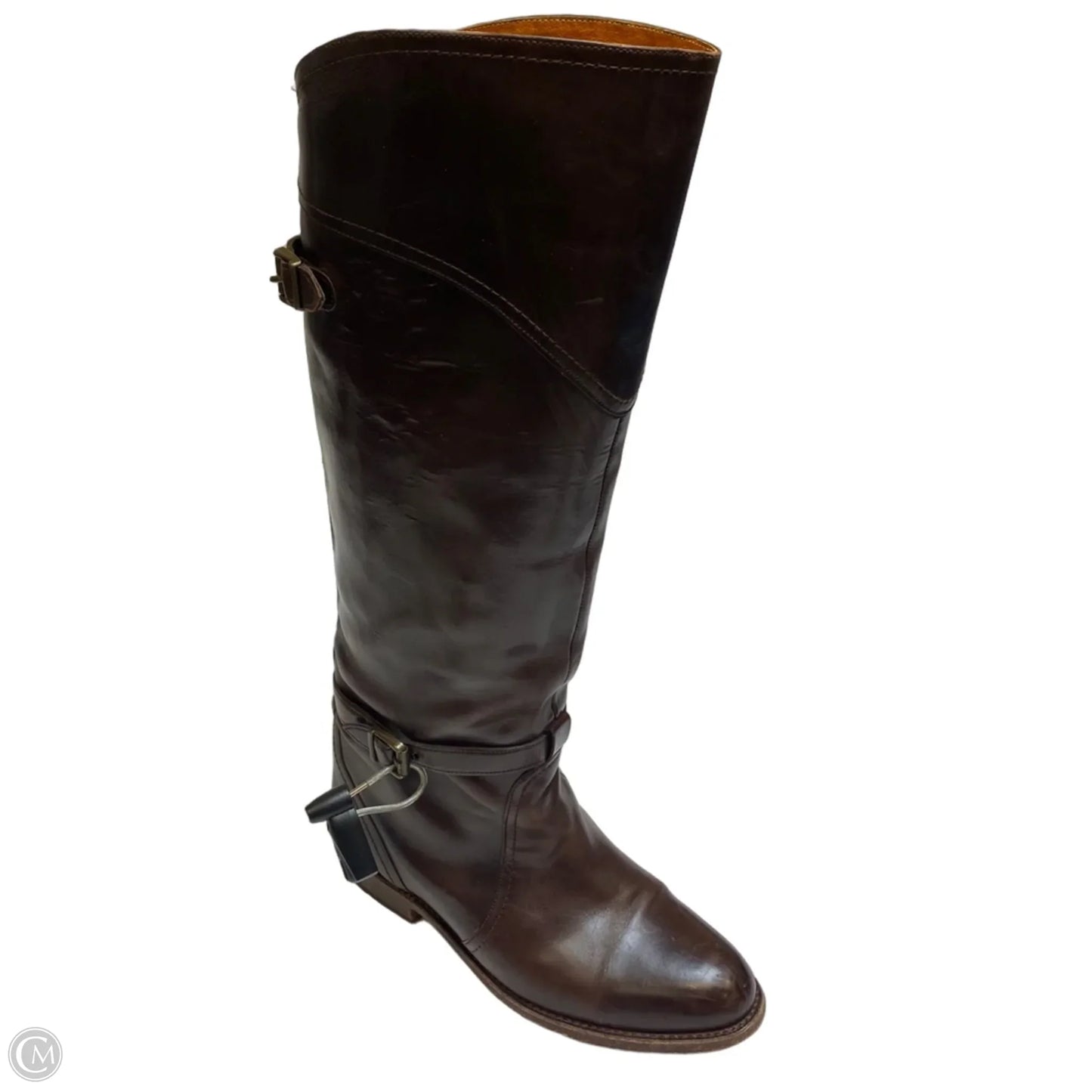 Boots Designer By Frye In Brown, Size: 6