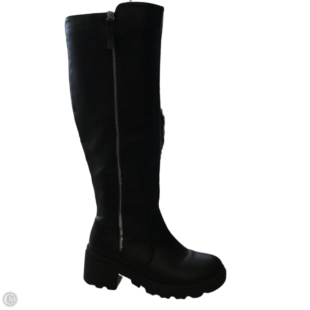Boots Ankle Heels By Report In Black, Size: 8.5