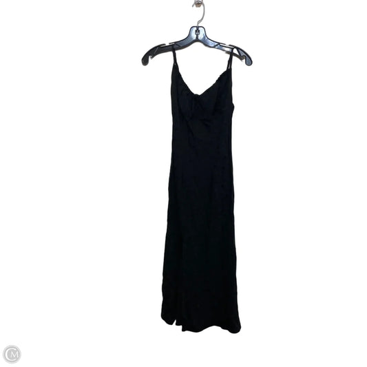 Dress Casual Midi By Forever 21 In Black, Size: S