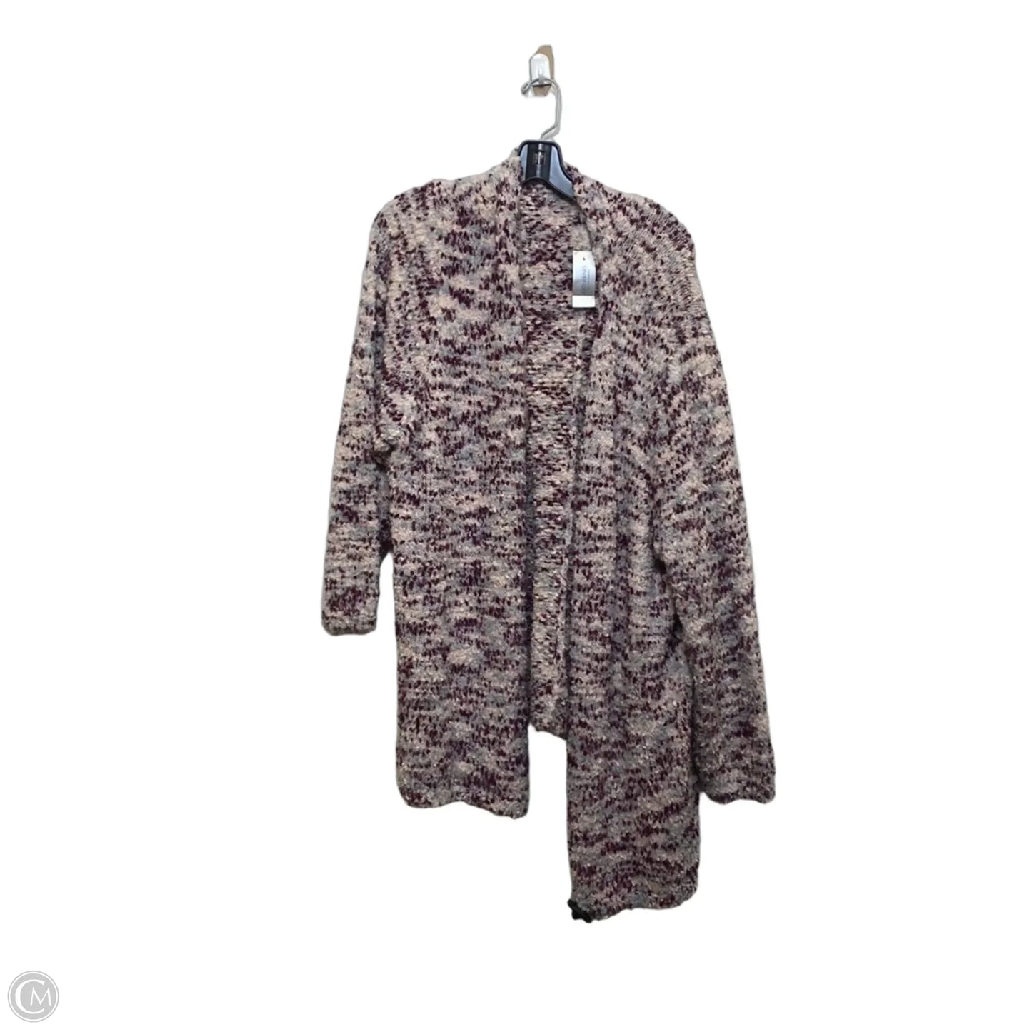 Cardigan By Catherines In Pink & Purple, Size: 3x