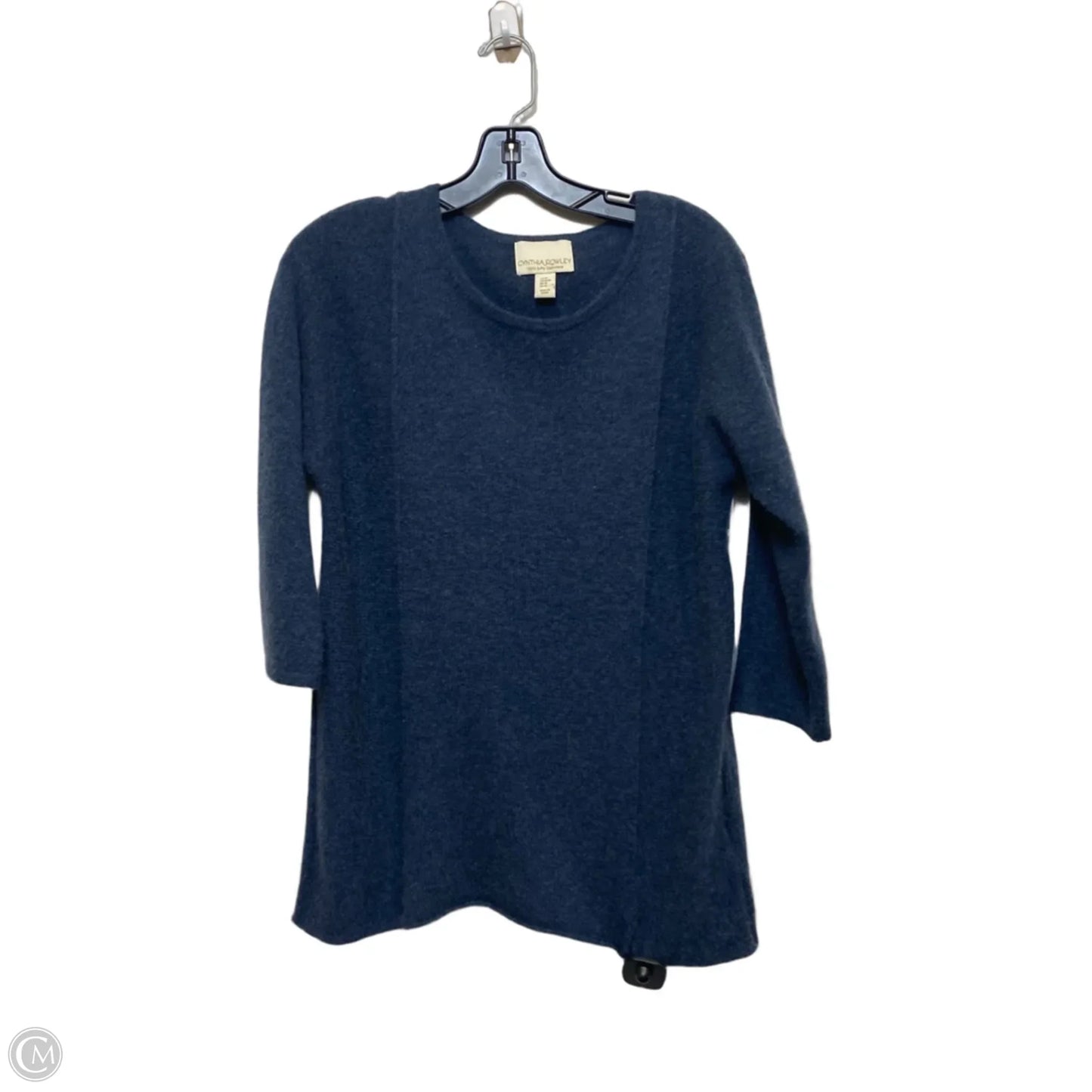 Sweater Cashmere By Cynthia Rowley In Blue, Size: M