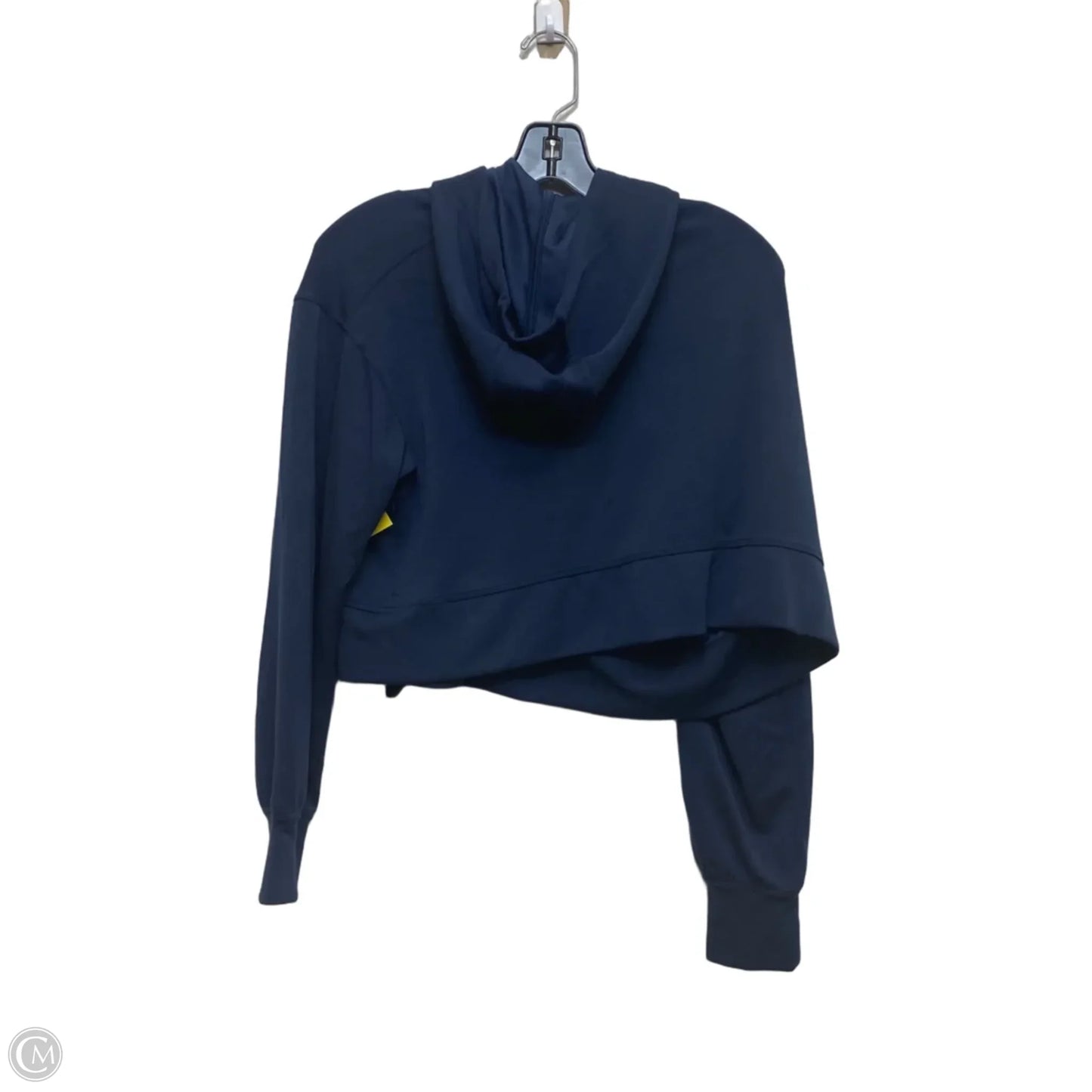Athletic Top Long Sleeve Hoodie By 90 Degrees By Reflex In Blue, Size: M