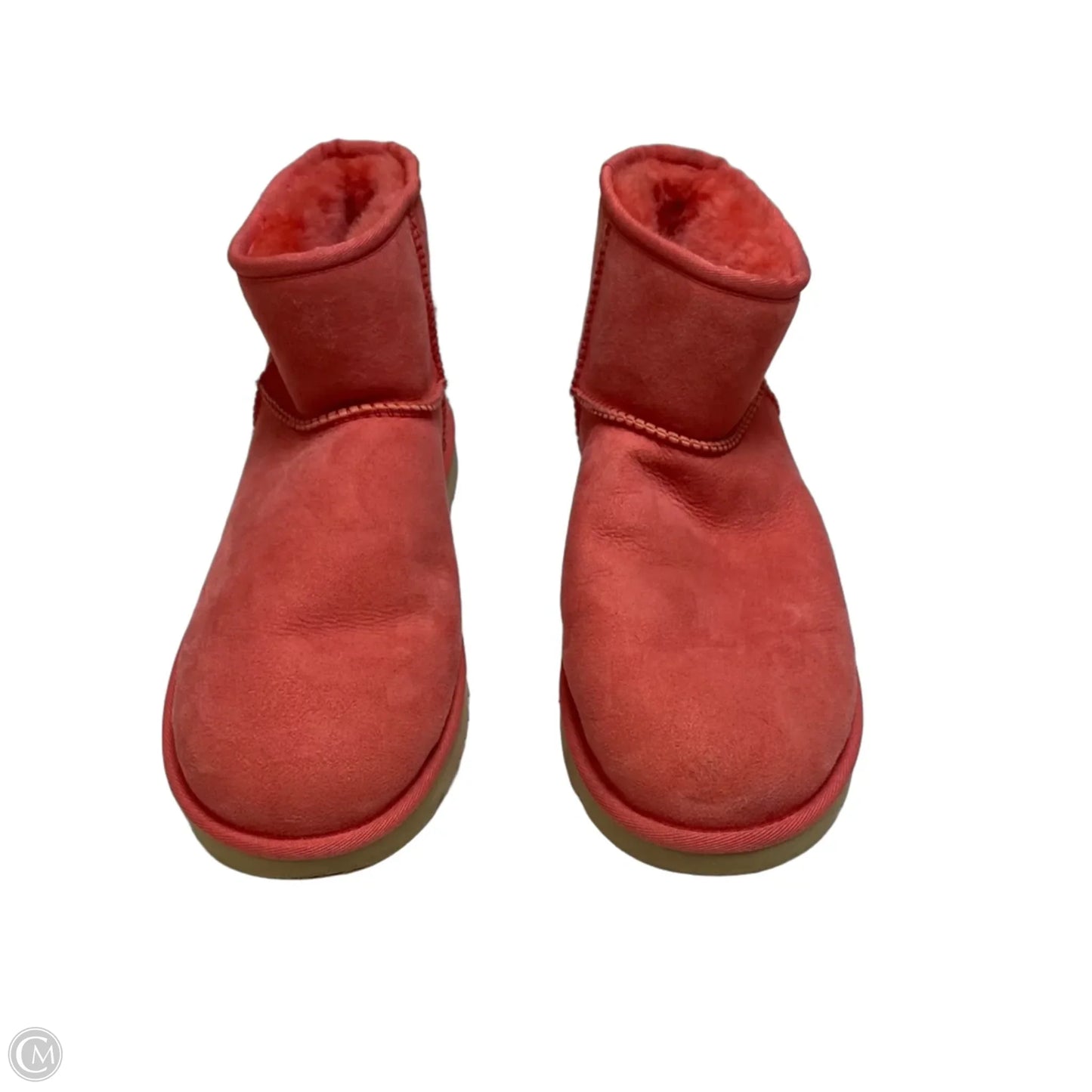 Boots Designer By Ugg In Pink, Size: 12