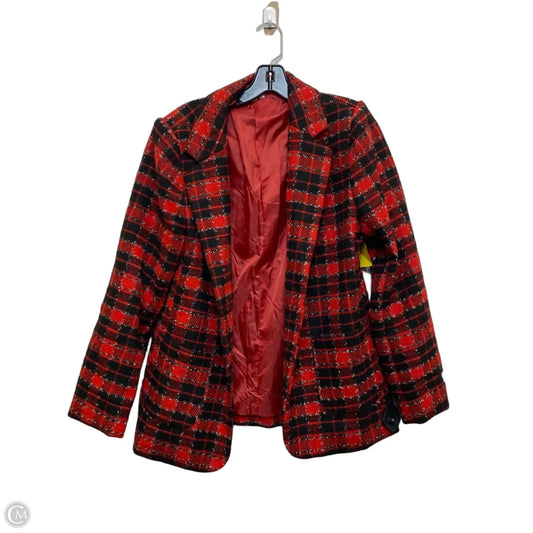 Blazer By Jodifl In Black & Red, Size: M