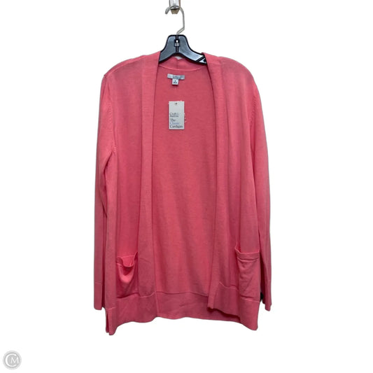 Cardigan By Croft And Barrow In Pink, Size: M