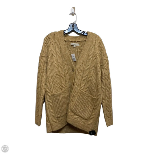 Cardigan By Loft In Tan, Size: S