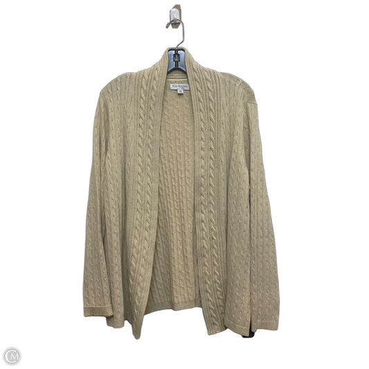 Cardigan By Kim Rogers In Cream, Size: Xlp