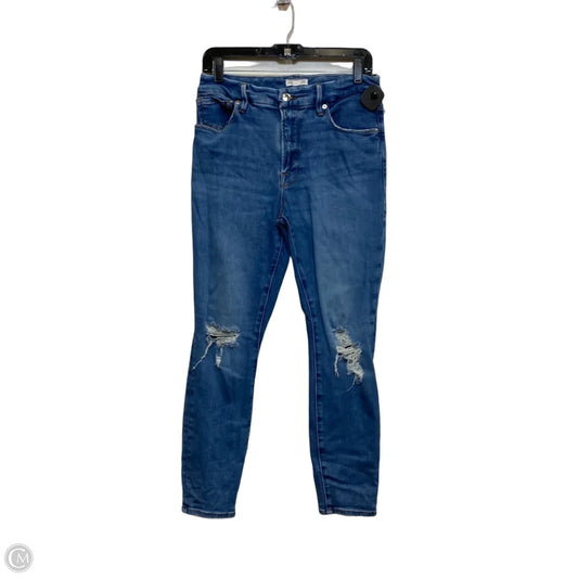 Jeans Designer By Good American In Blue Denim, Size: 10