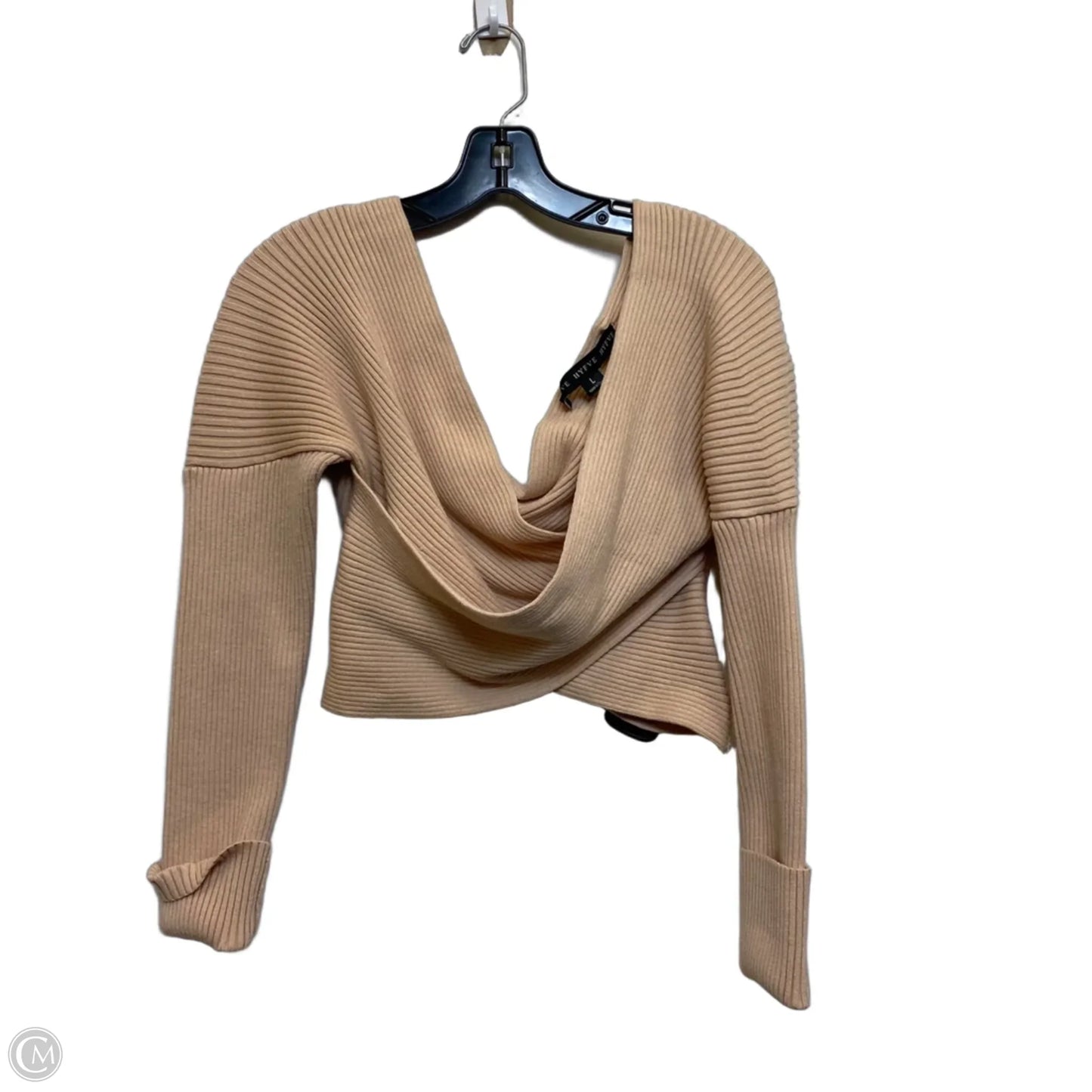 Sweater By Hyfve In Peach, Size: L