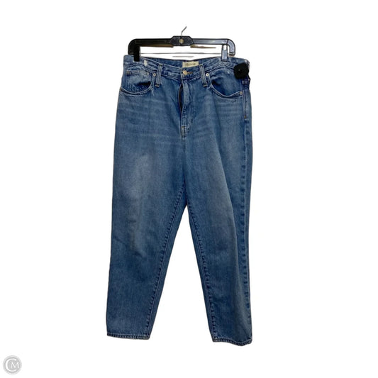 Jeans Boyfriend By Madewell In Blue Denim, Size: 12