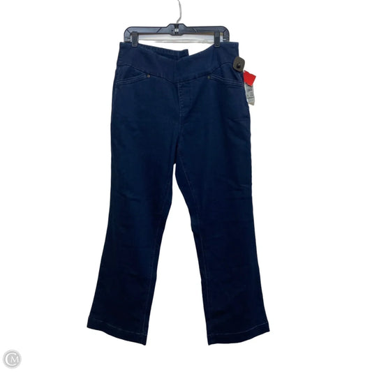 Jeans Wide Leg By Cato In Blue Denim, Size: 16
