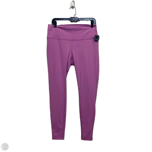 Athletic Leggings Designer By Lululemon In Purple, Size: 12
