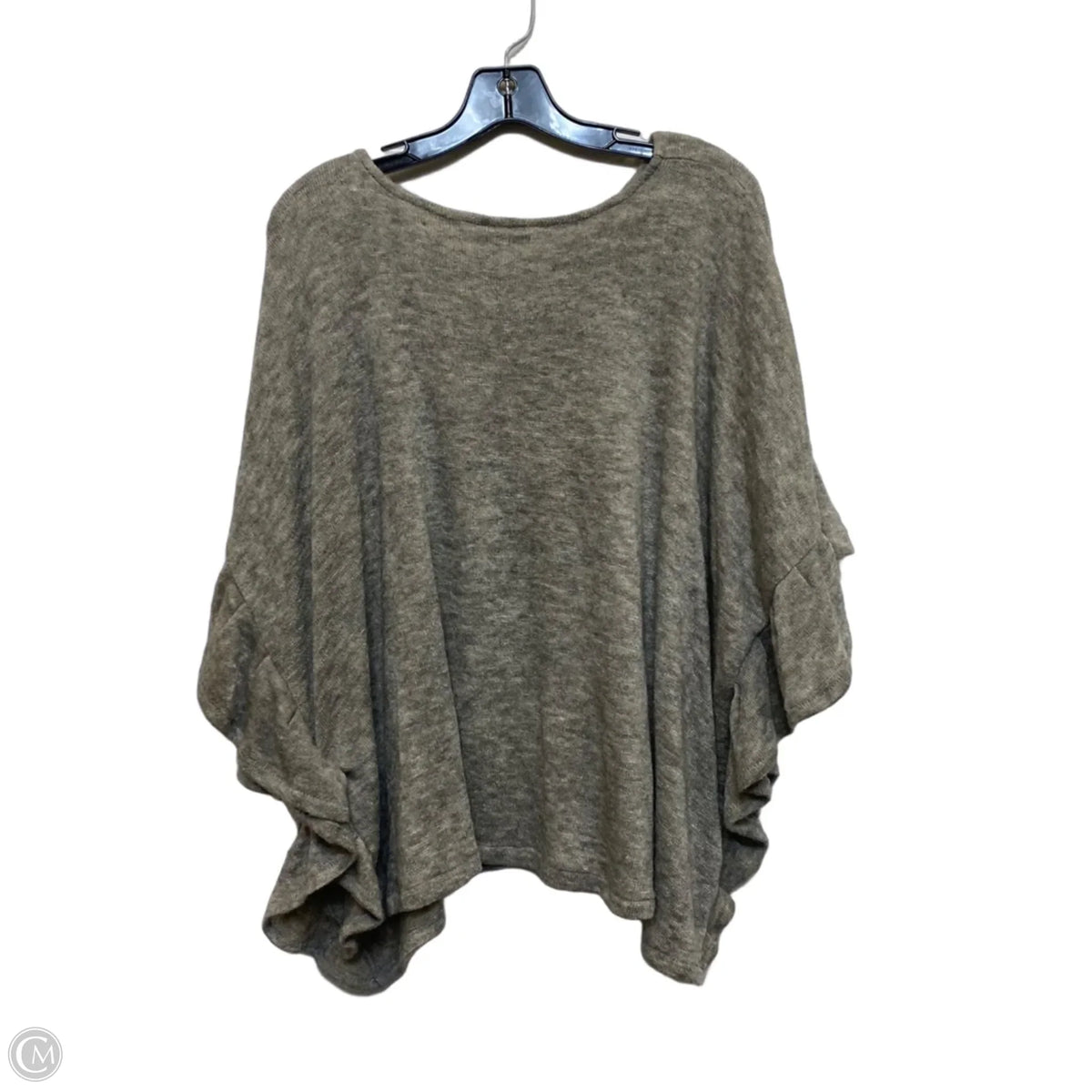 Shawl By Do Everything In Love In Grey, Size: Osfm