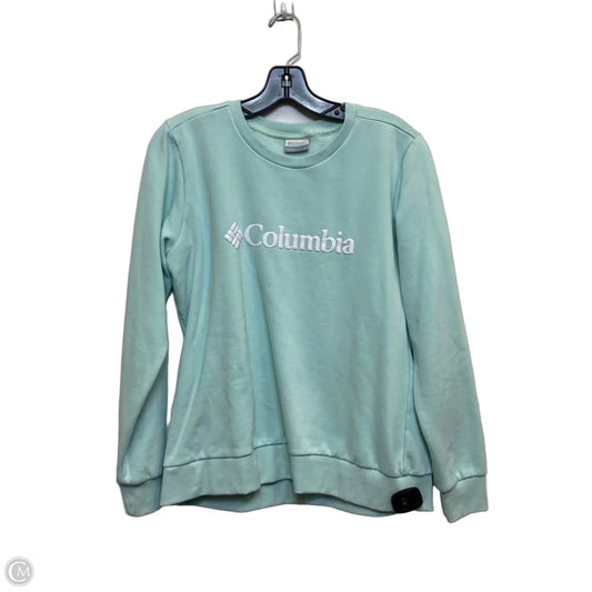 Athletic Sweatshirt Crewneck By Columbia In Green, Size: L