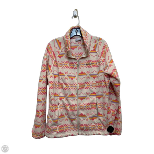 Athletic Fleece By Columbia In Pink & White, Size: Xl