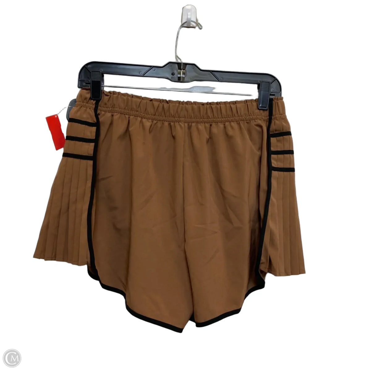 Athletic Shorts By Cmf In Brown, Size: L