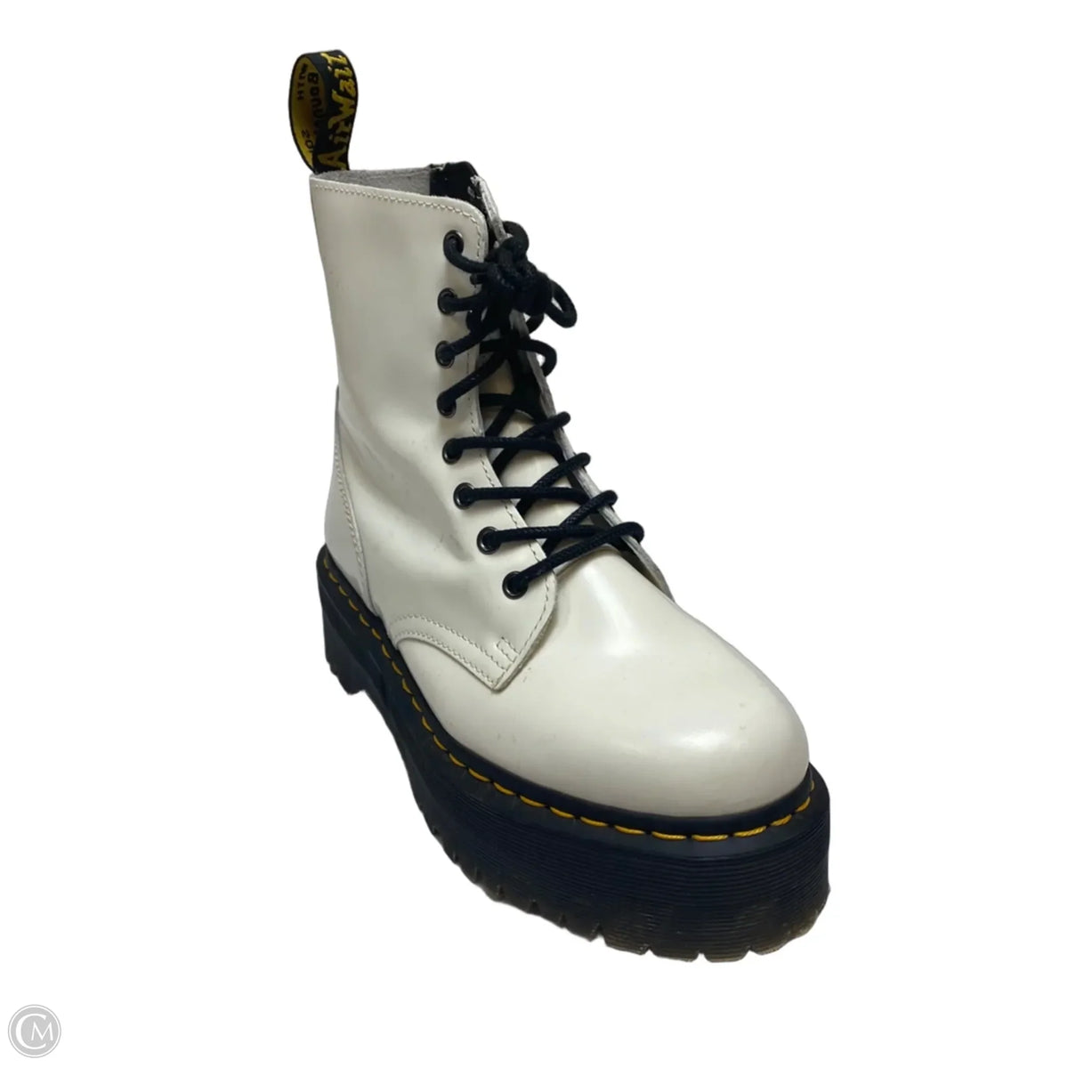 Boots Designer By Dr Martens In White, Size: 8
