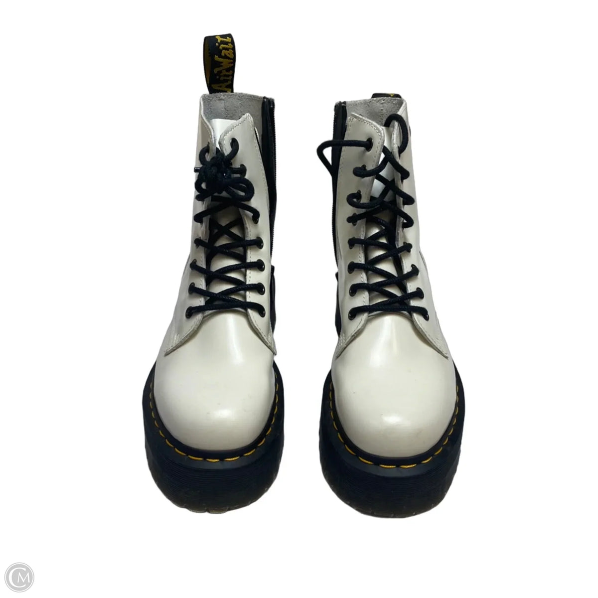 Boots Designer By Dr Martens In White, Size: 8