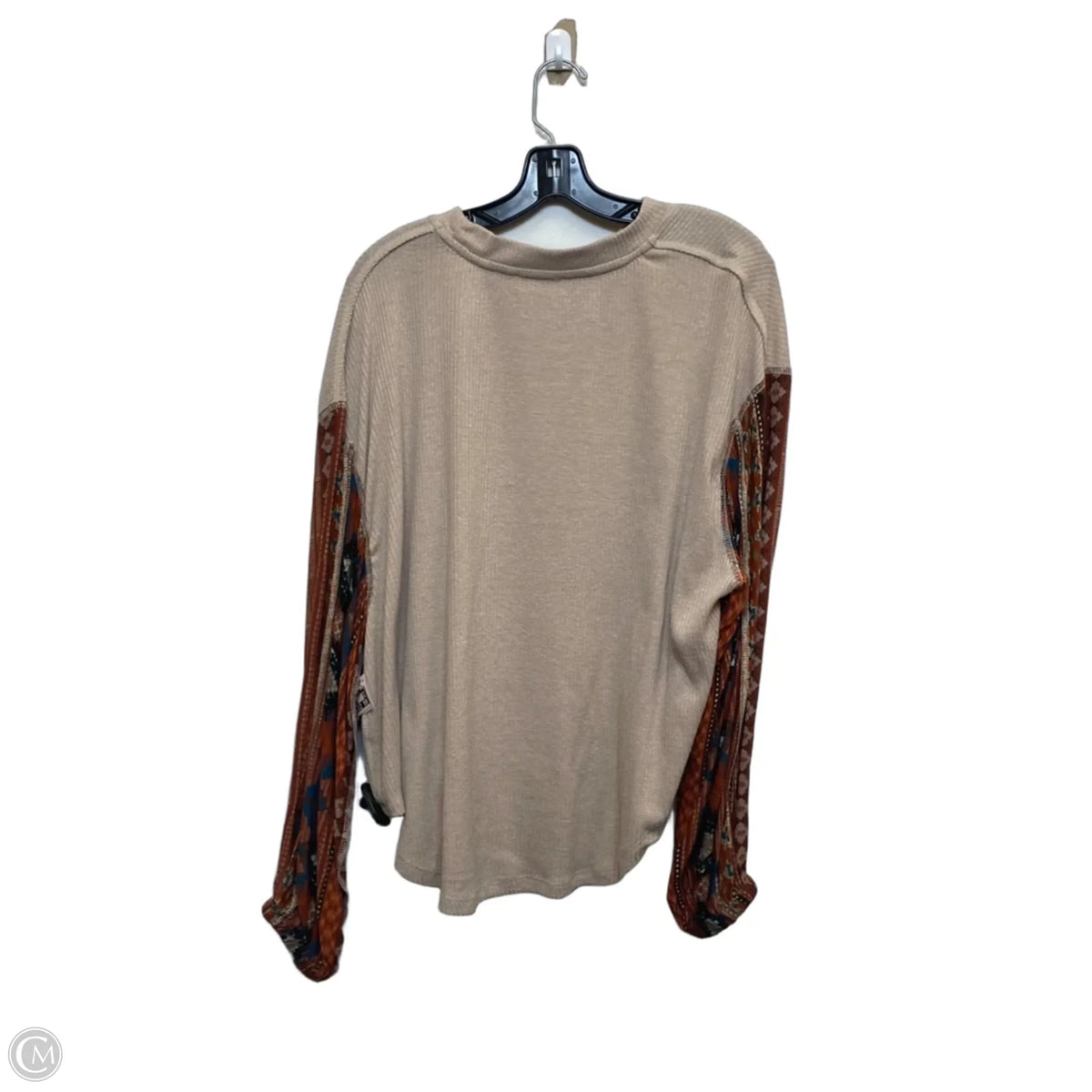 Top Long Sleeve By Altard State In Brown, Size: M