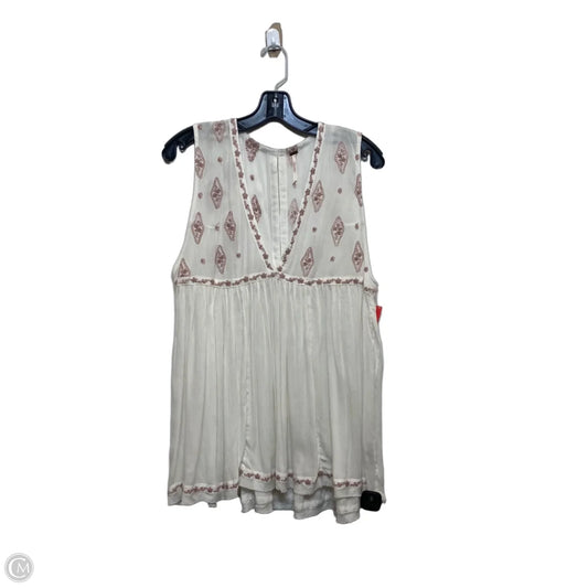 Top Sleeveless By Free People In White, Size: Xs