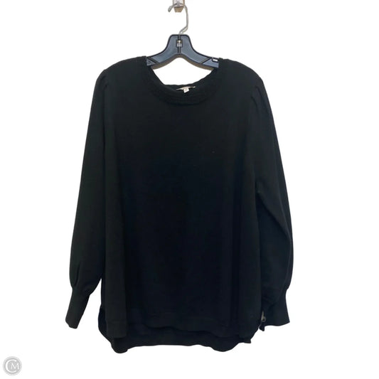 Sweater By Crown And Ivy In Black, Size: 3x