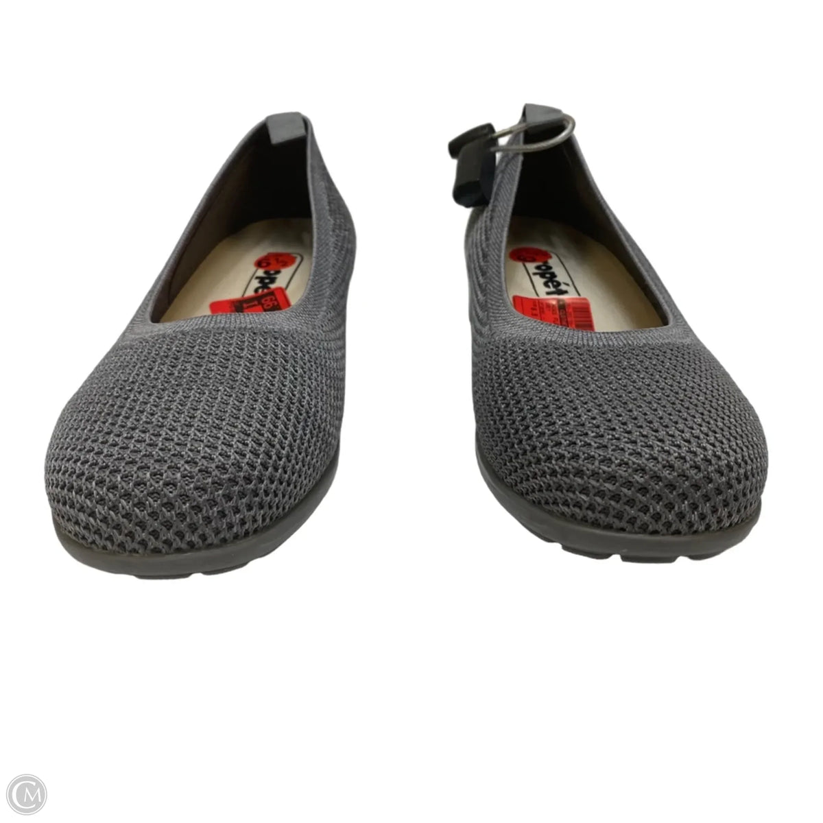 Shoes Flats By Propet In Grey, Size: 6.5