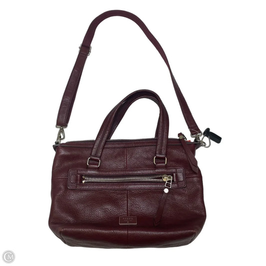 Handbag By Fossil, Size: Medium