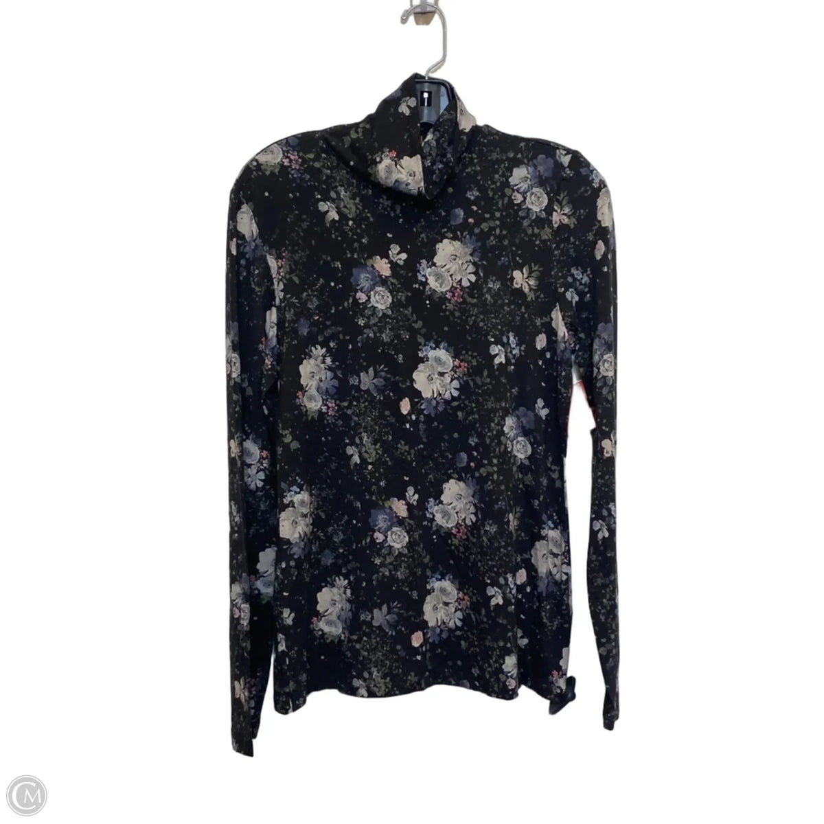 Top Long Sleeve By Truth In Black & Grey, Size: M