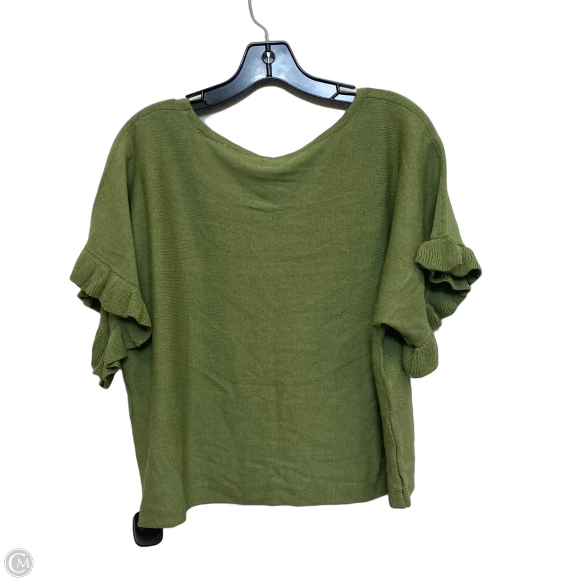 Sweater Short Sleeve By Max Studio In Green, Size: S