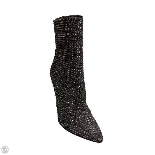 Boots Ankle Heels By Steve Madden In Grey, Size: 7.5