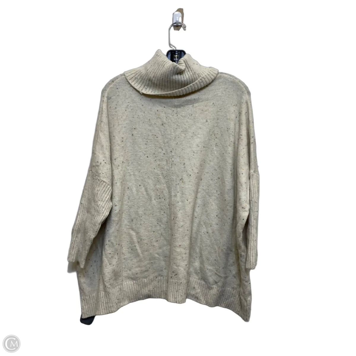 Sweater By Loft In Cream, Size: M