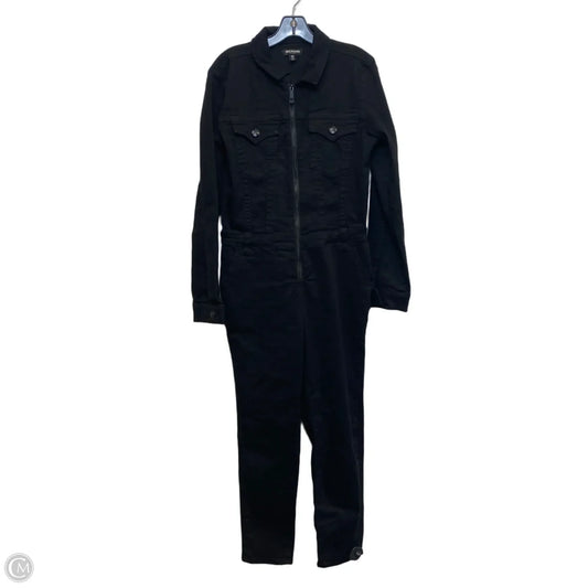 Jumpsuit Designer By True Religion In Black Denim, Size: M