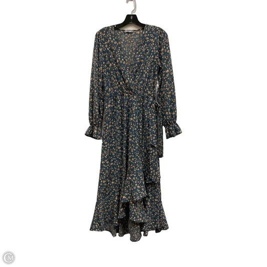 Dress Casual Maxi By Btfbm In Brown & Grey, Size: S